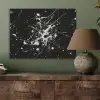 Verfspatten - Wit - Abstract - Explosie PET vilt klein -sfeer2