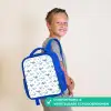Oceaan - Walvis - Orka - Blauw Kinderrugzak - Blauw middel 862 -sfeer3_NL