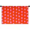 Verf - Roze - Rood Wandkleed katoen klein 269 -zz3d