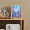 Zeemeerminnenstaart - Koraal - Water Light Box met kabel (Kinderlampje) klein -sfeer2_kind