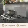 Beton - Structuur - Patroon keuken achterwand spatscherm klein 900 -usp_NL