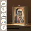 Piano - Toetsen - Abstract Light Box met kabel (Tafellamp) klein -USP_NL