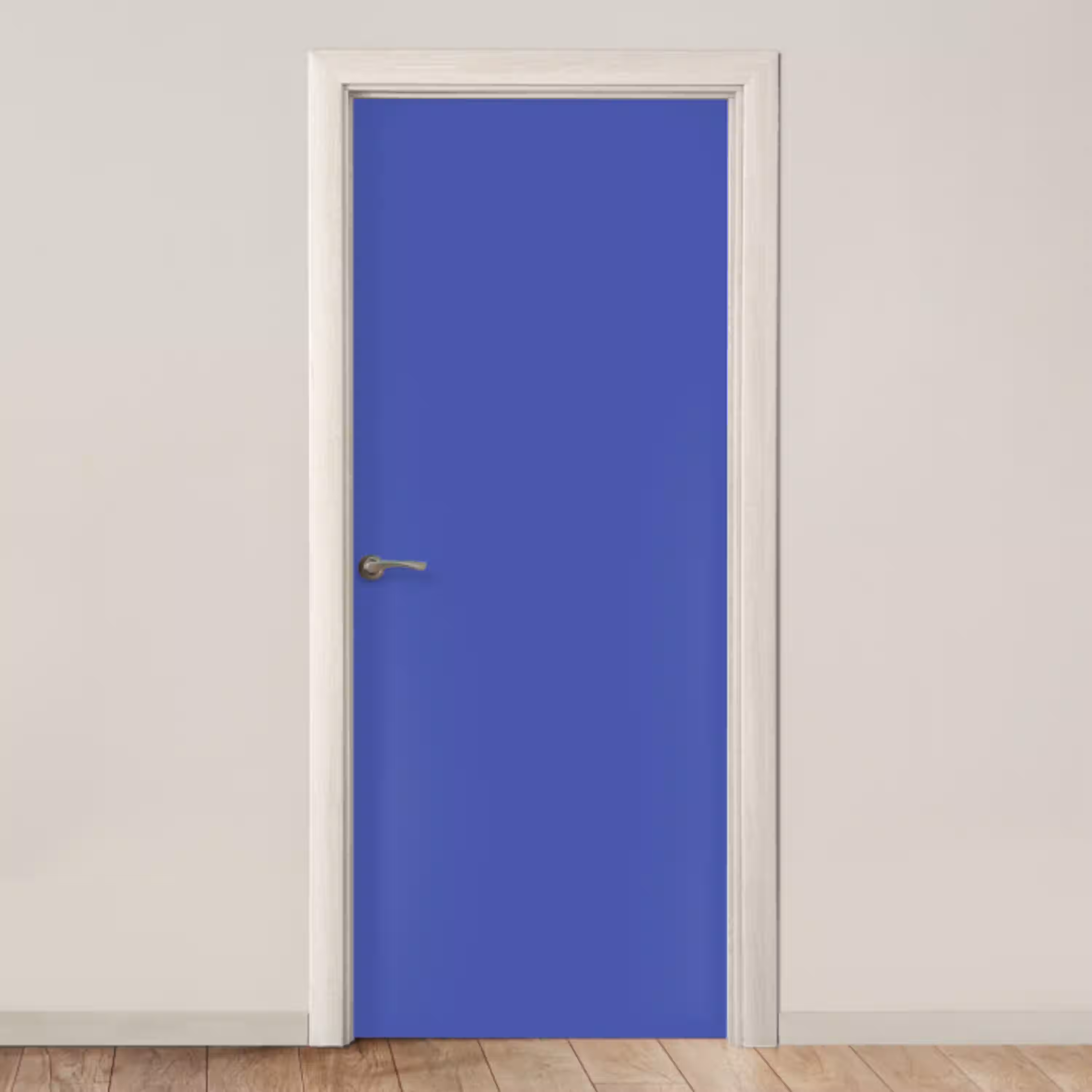 Chinese - Blue - Blauw deurposter klein 289 -3d_beige