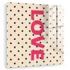 Love - Stippen - Roze plexiglas 5mm klein -zzzproduct_nieuw