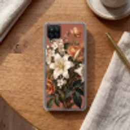 Boeket - Retro - Kleurrijk Telefoonhoesje Samsung Galaxy A12 klein -sfeer1