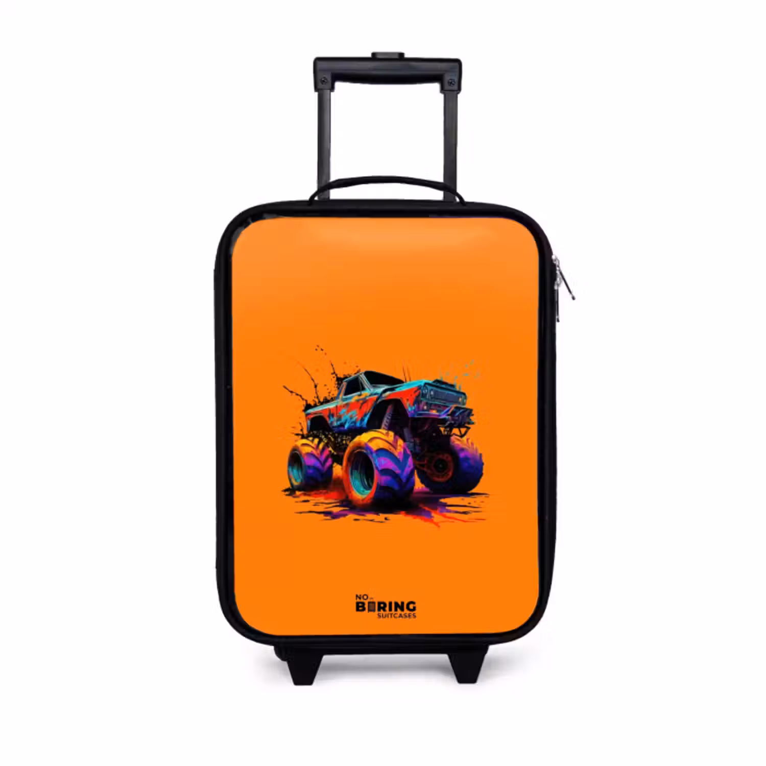 Kinderkoffer - Zwart - Rainbow Wheels