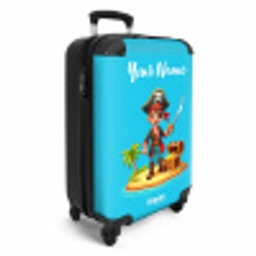 Schateiland Santiago NBS - Handbagage koffer - Kinderen Unisex middel -productfoto_3d