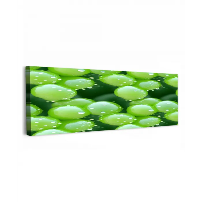Druiven - Groen - Druppels canvas 2cm klein 828 -z3d