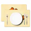 Vis - Oranje - Strepen Placemat vinyl groot -zzsfeer2_Kitchenyeah-website