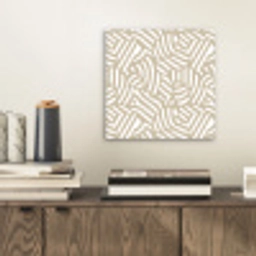 Abstract - Modern - Beige aluminium wit klein 46 -sfeer1