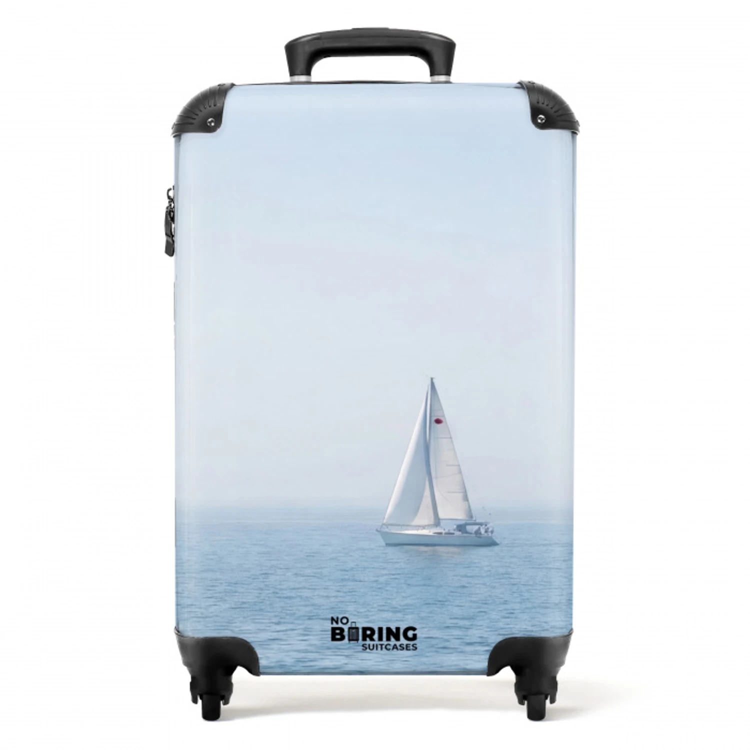 Horizon - Zeilboot - Zee NBS - Handbagage koffer - Volwassenen Unisex middel -productfoto_recht