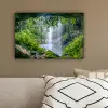 Jungle - Regenwoud - Water - Waterval - Planten canvas 2cm klein -sfeer3