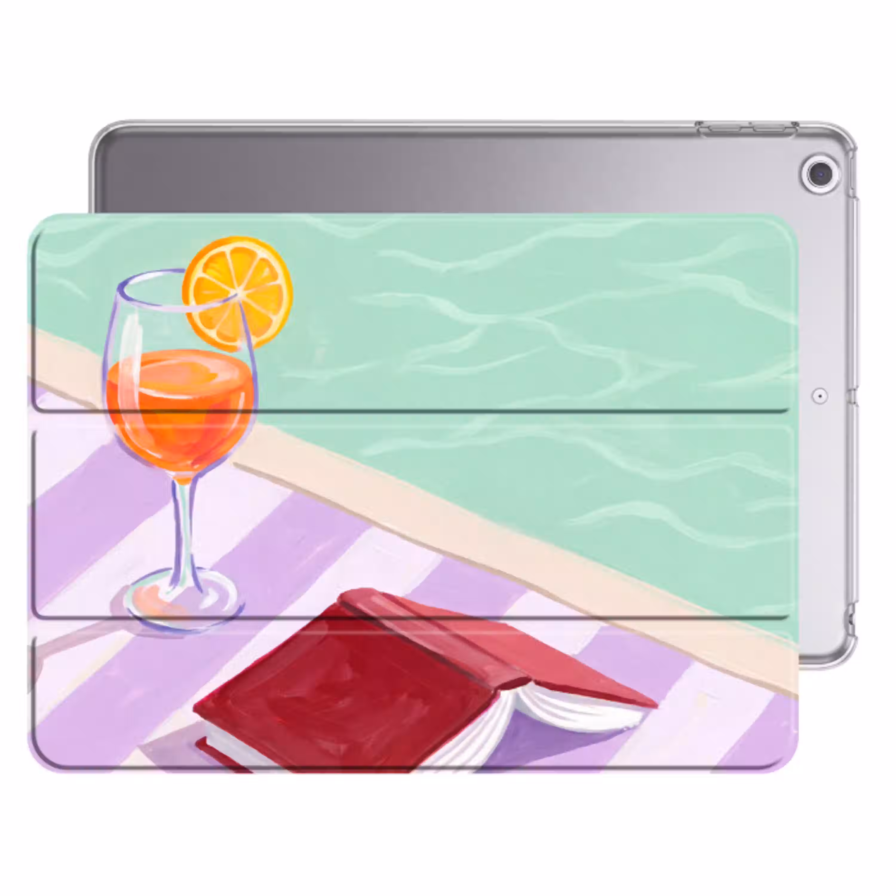 Cocktail - Zwembad - Zomer Apple iPad 2017 middel -threedimensional_3d_global