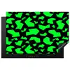 Zwart - Neon - Groen - Patroon Inductie beschermer vinyl 3mm klein 276 -3d