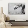 Feestelijk - Champagne - Discobal canvas 2cm klein -sfeer6