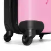 Summer memories - Vlinder op roze achtergrond NBS - Handbagage koffer - Kinderen Unisex middel -wiel