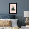 Christmas Season - Kerst - Kerstboom - Roze fotolijst zwart zonder passe partout klein -sfeer3