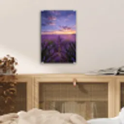 Lavendel - Veld - Natuur - Paars plexiglas 5mm klein -sfeer4