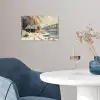Winter - Sneeuw - Huis - Natuur poster papier klein -sfeer3