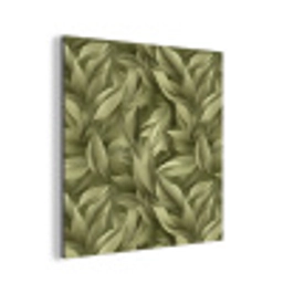 Bladeren - Modern - Groen aluminium wit klein 46 -3d