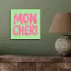 Mon cheri - Groen - Roze aluminium wit klein -sfeer2