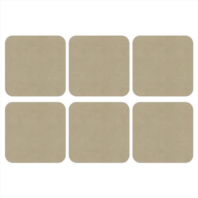 Coaster - Sand color - Granular texture - Concrete