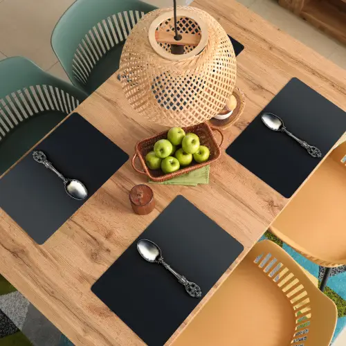 Lepel - Zilver - Metaal Placemat vinyl groot -zzsfeer5_Kitchenyeah-website