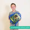 Voetbal - Jongen - Bos Kinderrugzak - Blauw middel -sfeer1_NL