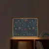 Sterren - Kleurrijk - Lichtgevende kernen Light Box met batterij (Wandlamp kind) middel -sfeer1_kind
