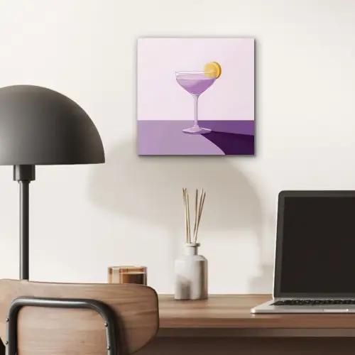 Cocktail - Paars - Minimalistisch - Citroen aluminium wit klein -sfeer5