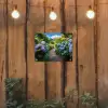 Hortsensia - Pad - Bloemen tuinposter los doek klein -sfeer1