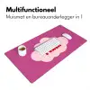 Girl power - Wolk - Roze Muismat XXL klein -sfeer4