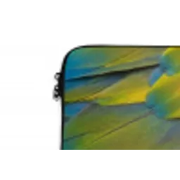 Veren - Ara - Kleurrijk laptophoes neopreen klein -detail