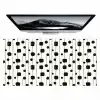 Grafisch - Modern - Zwart Muismat XXL klein 681 -zzz3d