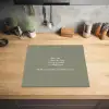 Quotes - Ma - Spreuken - Mama's recept - Koken Inductie beschermer vinyl 3mm middel -sfeer5