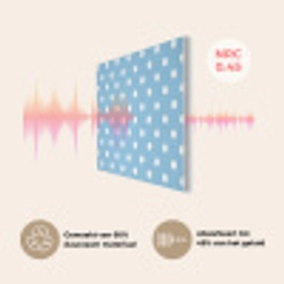 Polka - Dots - Blauw PET vilt klein 837 -USP_NL