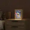 Alien - Ruimte - Geel - Planeten Light Box met kabel (Kinderlampje) klein -sfeer1_kind