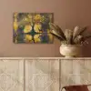 Boom - Verflook - Hert - Natuur - Goud PET vilt klein -sfeer4