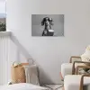 Teckel - Bier - Glas - Bril tuinposter los doek klein -sfeer8