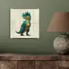 Stekels - Dino - Blauw - Gespierd plexiglas 5mm klein -sfeer3