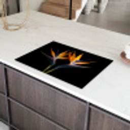 Paradijsvogelbloem Symmetrie Inductie beschermer vinyl 3mm klein -sfeer8