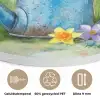 Gieter - Lavendel - Bloesems Akoestische PET Vilt - Rond klein -closeup_NL