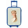 Prinses met een tiara - Groen Kinderkoffer - Blauw klein -zz3dotto