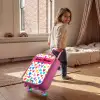 Hartjes - Kleurrijk - Patroon Kinderkoffer - Roze klein -sfeer1