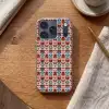 Vintage - Motief - Kleurrijk Telefoonhoesje iPhone 17 Pro klein 878 -sfeer1