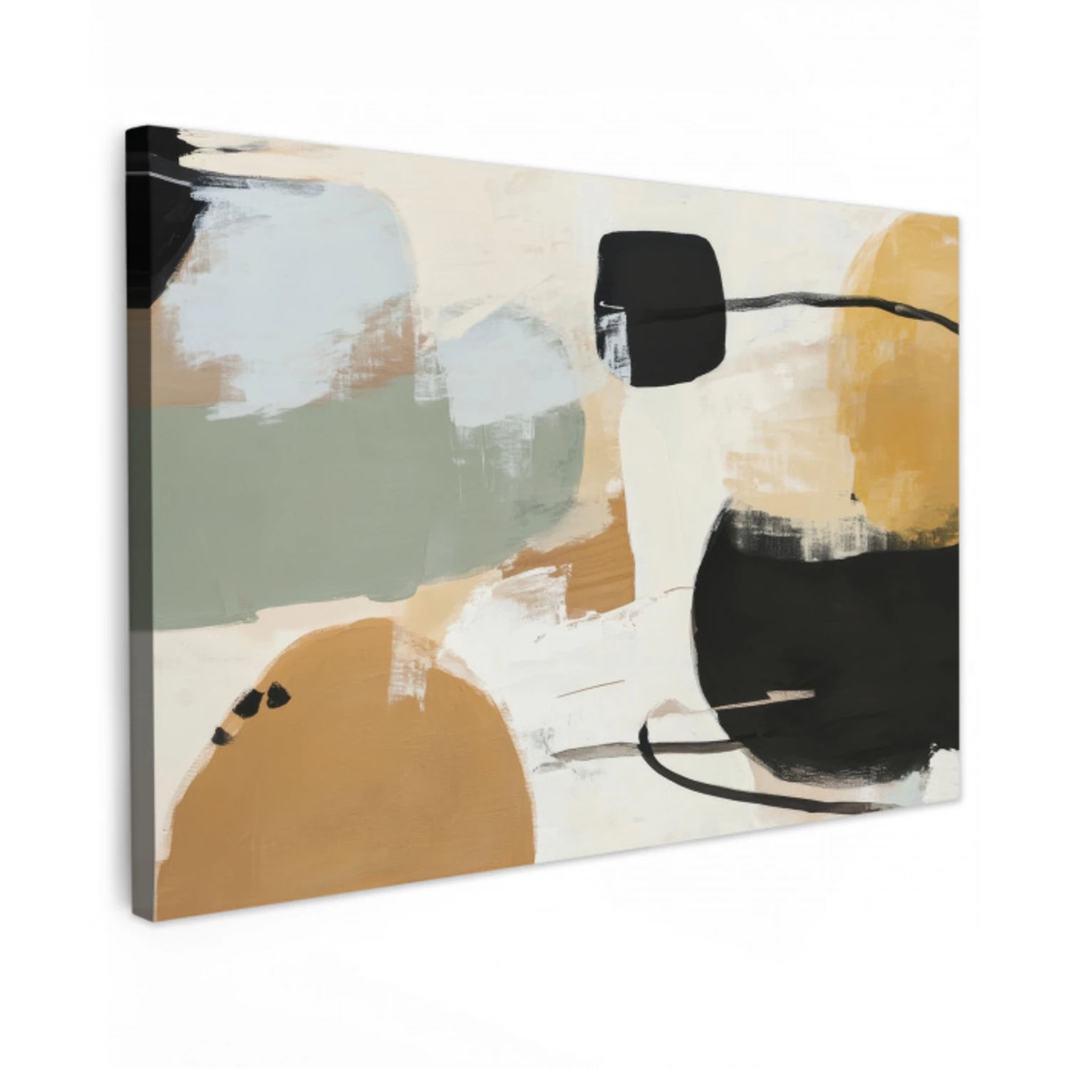 Paint - Abstract - Kleuren canvas 2cm klein -z3d