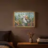 Schildpad - Zeewier - Mozaïek Light Box met batterij (Wandlamp) middel -sfeer4