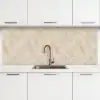 Structuur - Spikkels - Beige keuken achterwand 2 middel 871 -3d