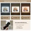 Auto - Oranje - Jongen - Kind Light Box met batterij (Wandlamp kind) middel -USP_lichtkleurNL