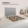 Camouflage - Patroon - Beige - Bruin Inductie beschermer vinyl 3mm middel 274 -wsfeer7_website